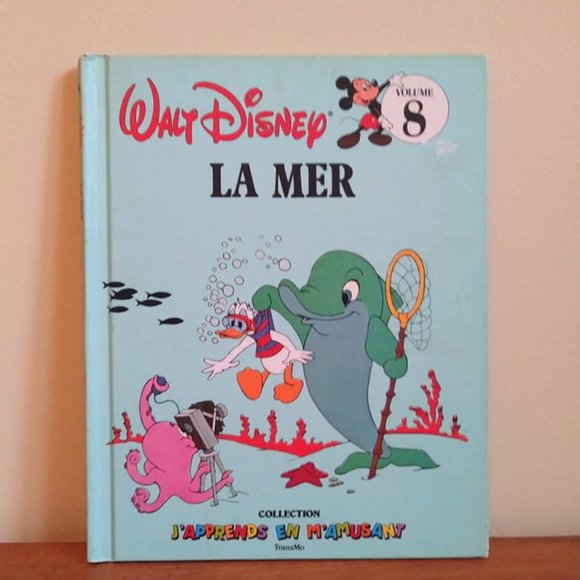 French Walt Disney Vintage Books, Cinderella, Mickey Mouse, Donald Duck - Picture 5 of 10
